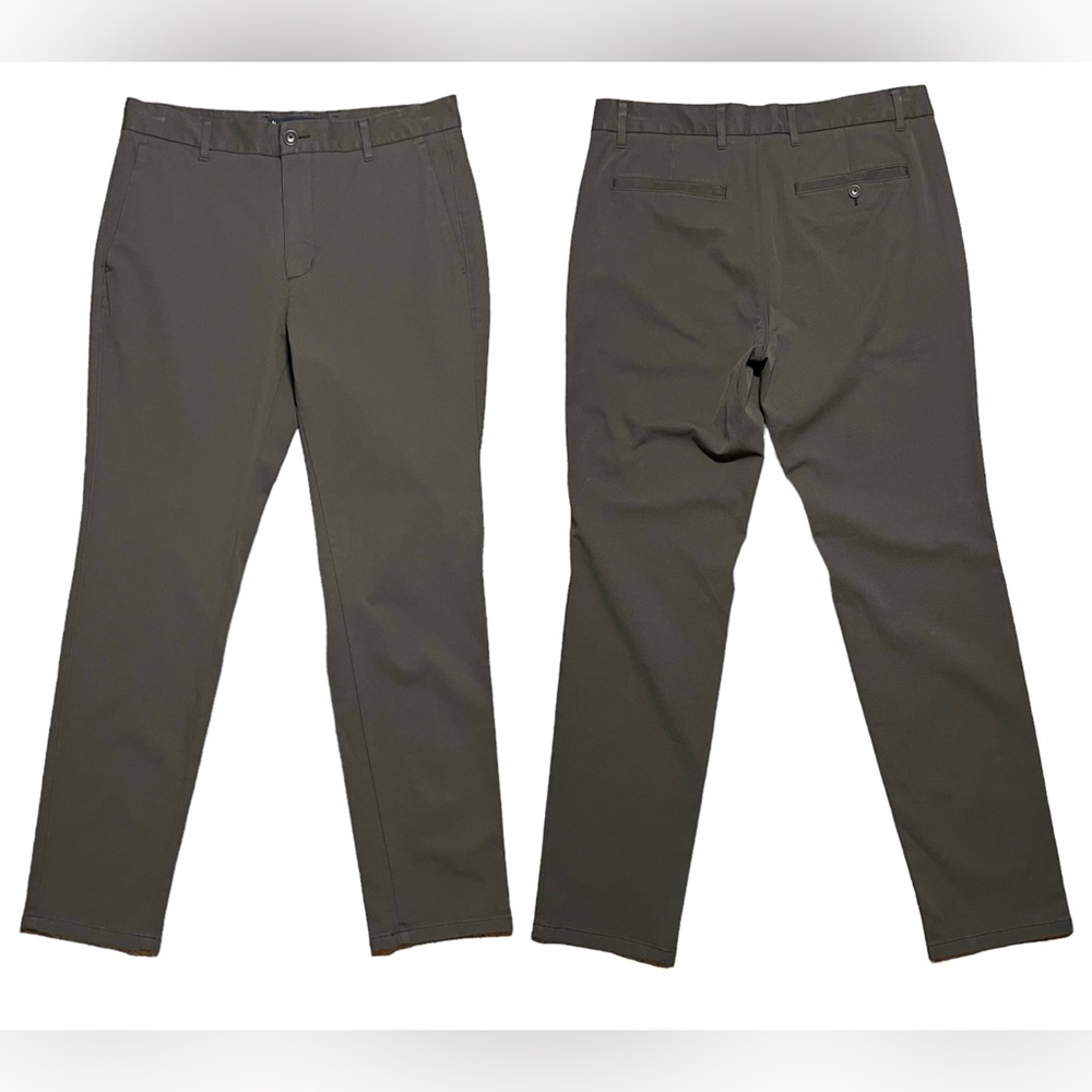 Everlane Men’s The Performance Chino Uniform Slim Fit Brown Pant NWOT Sz 32 X 30